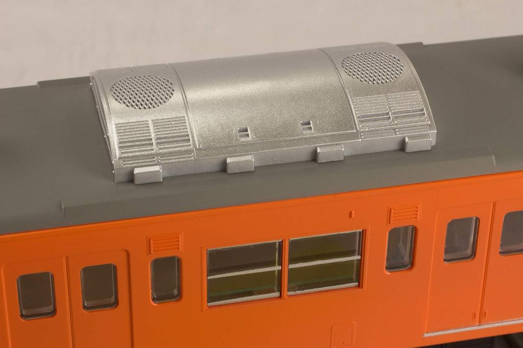 PM Office A JR East 201 Series DC Train Chuo Line Moha 200 Display Model Unpainted Assembly Plastic Kit PP073 1/80 201/Moha