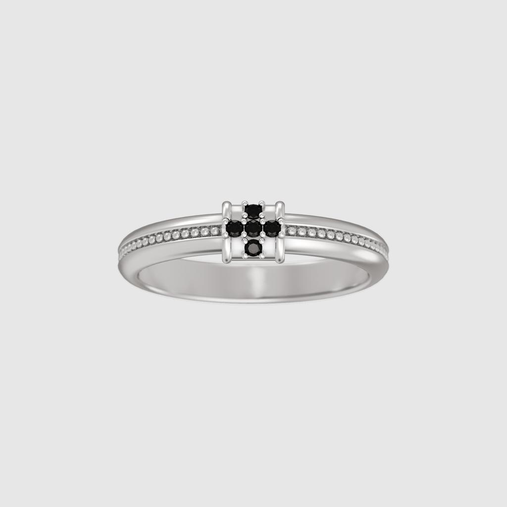 Musee.Art Saint Cubic Couple Rings (Women'S) (Type B)
