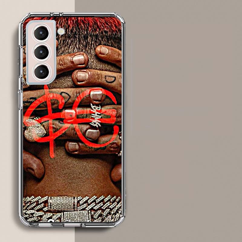 Rapper Sfera Ebbasta Phone Case For Samsung Galaxy S25 Edge S24 S23 FE S21 S20 S10 Plus S22 S26 Ultra Cover Clear Cases TPU Capa