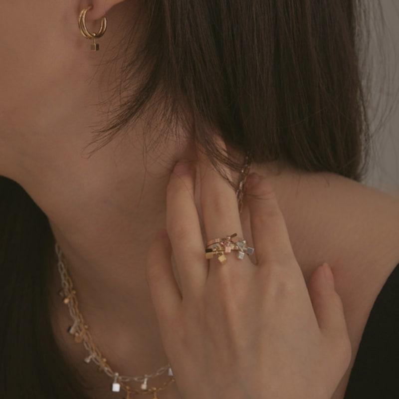 BONAFIDE JEWELRY Solid Ball-Up Hoop Earrings