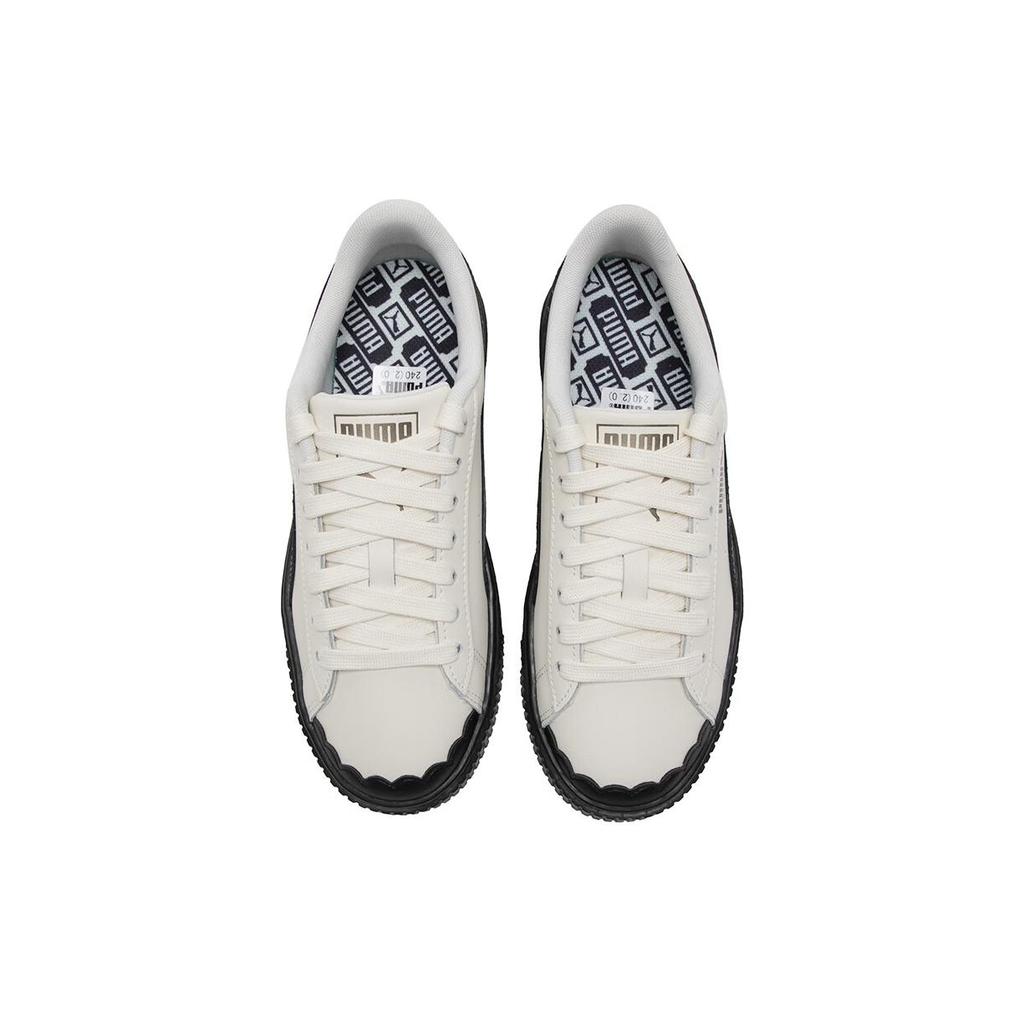 New PUMA Basket 'Cream White Black' Women's 397250-01