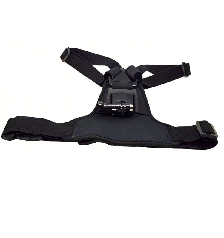 Sturdy Comfortable Chest Strap Accessory 360° Wrap Around Nylon Chest Strap with Mount for DJI Action Cameras