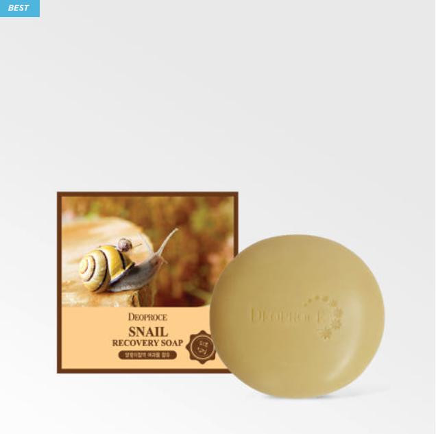 

Deoproce Snail Recovery Soap 100g 1 ea