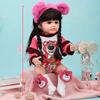 56Cm Reborn Simulation Barbie Gift Doll Baby Soft Gel Girl Toy Set Children's Doll