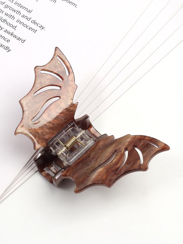 Bat Hairpins, Halloween Funny, Grappling Clips, Temperament, Glitter Plate, Shark Clips, Holiday Dress Up Hair Accessories