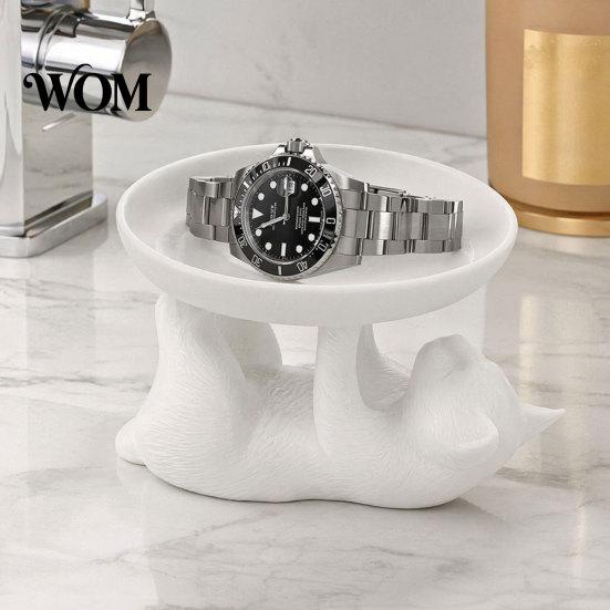 Long-lasting Storage Shelf Jewelry Rack, Cat Shape, Anti-Falling Ring Holder, Durable Anti-falling Rack Resin Anti-Slip Space-Saving Organizer,