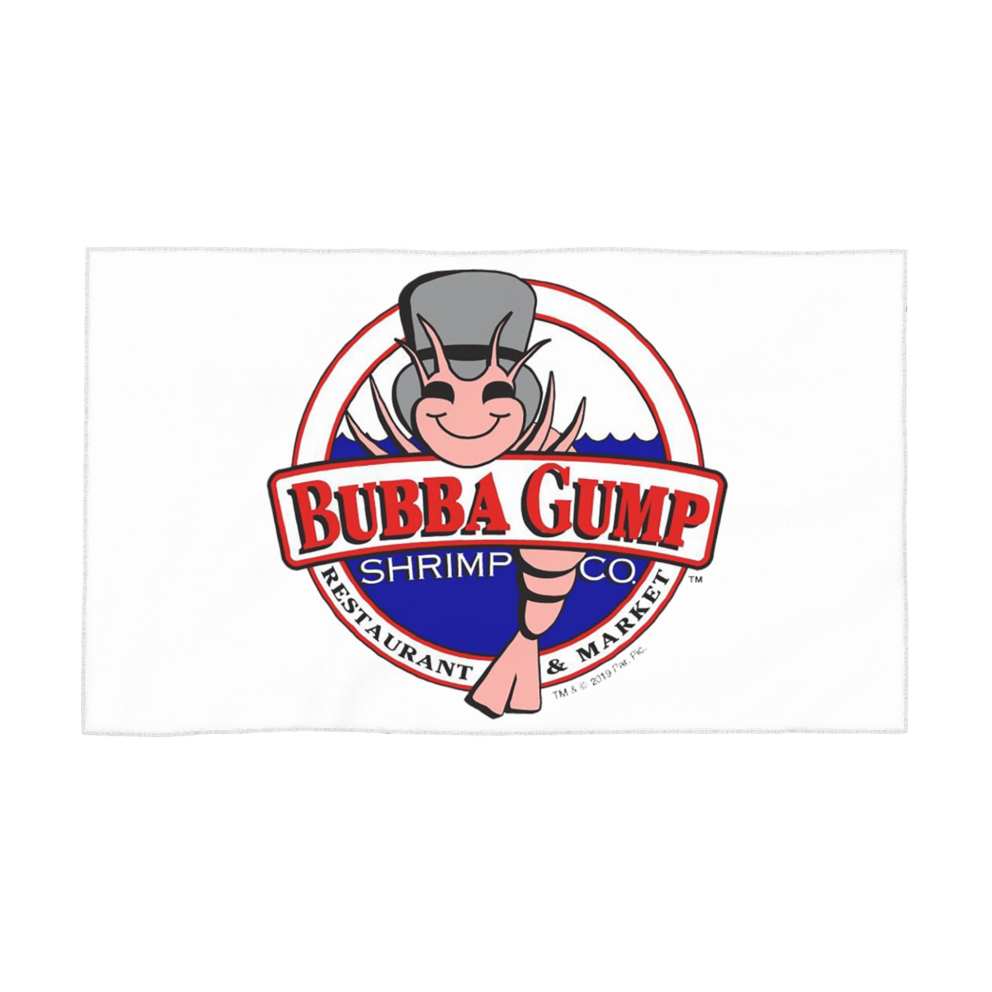 

Bubba Gump Forest Shrimp Seafood Soft Face Towel Quick Dry Pool Bath Cotton Towels Absorbent Quick W30*H60(CM)