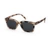 [IZIPIZI] Izipizi Sunglasses #L Model Square (Light TortoiseGray)