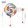 Soft Lollipop Shaped Drum Kids Hand Drum with Foam-Head Percussion Drumstick