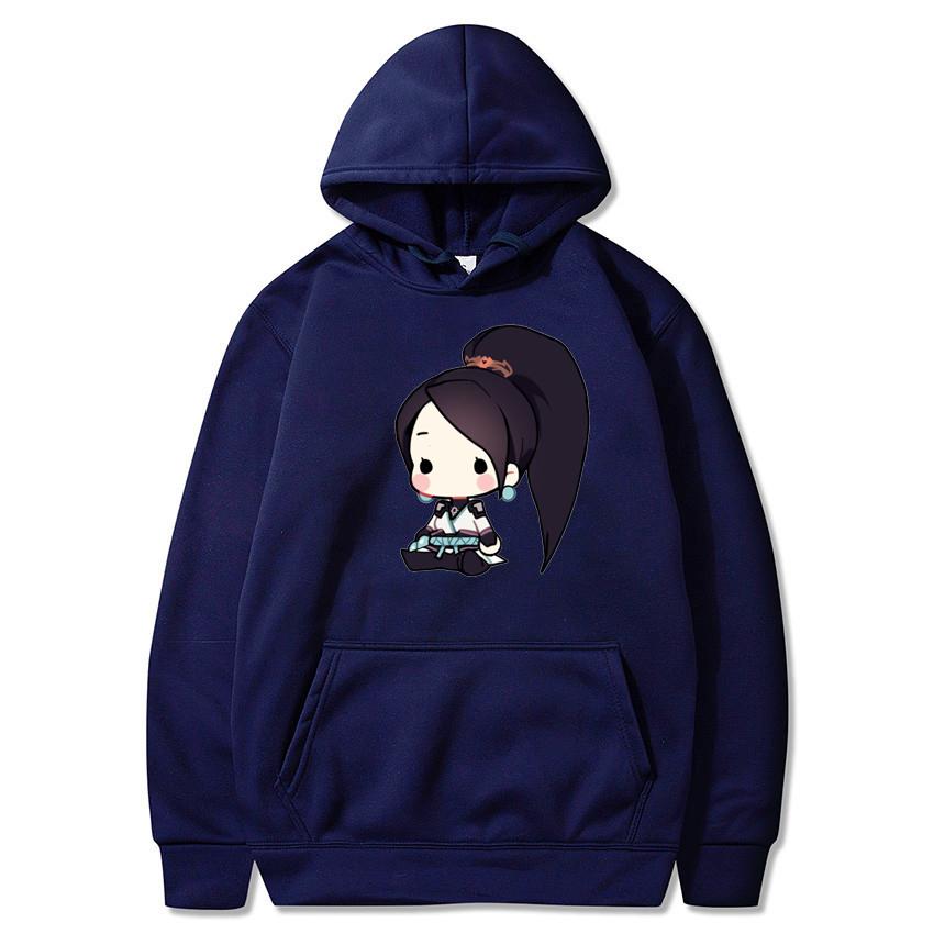 New VALORANT Hoodies Anime Cartoon FPS Game Print Streetwear Unisex Women Fashion Oversized Sweatshirts Hoodie Pullovers Tracksuits