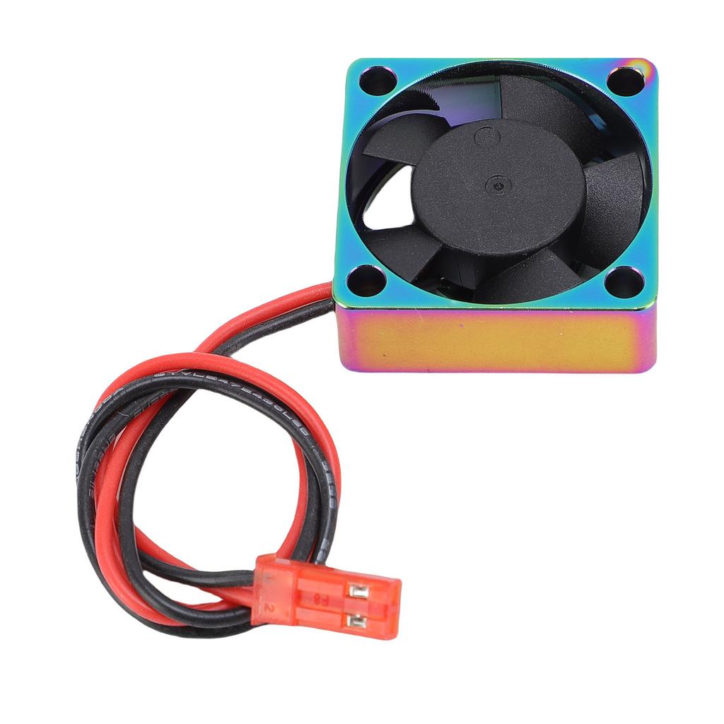 RC Motor Cooling Fan 1.18x1.18in 28000RPM Metal Aluminum Alloy High Speed Heat Dissipation ESC Motor