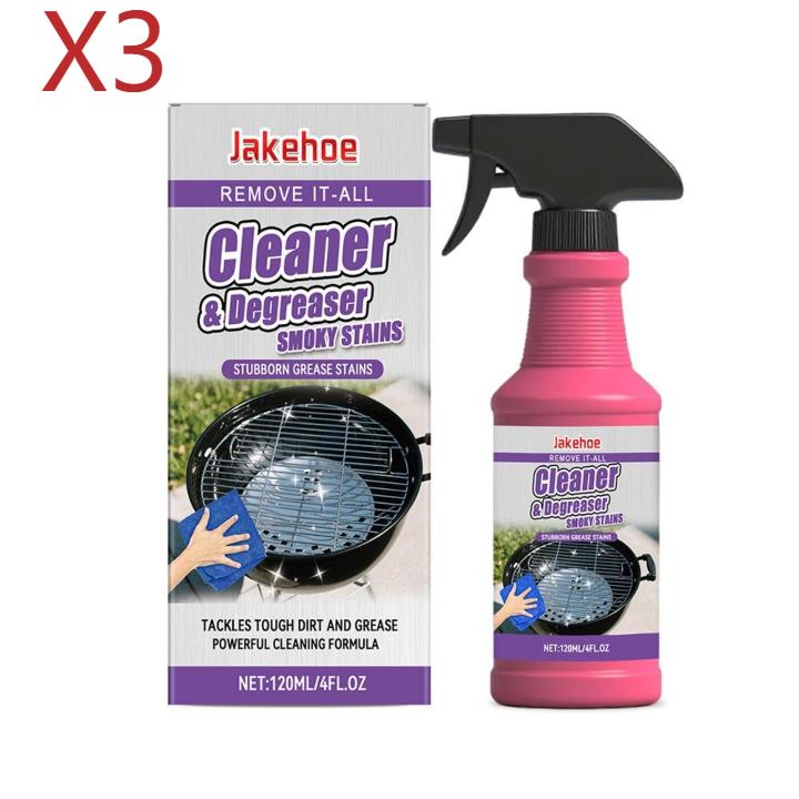 1/2/3pcs 120ml Barbecue Rack Cleaner Powerful Cleaning Stubborn Grease Removes Carbon Deposits Safe Formula No Damage for Grill
