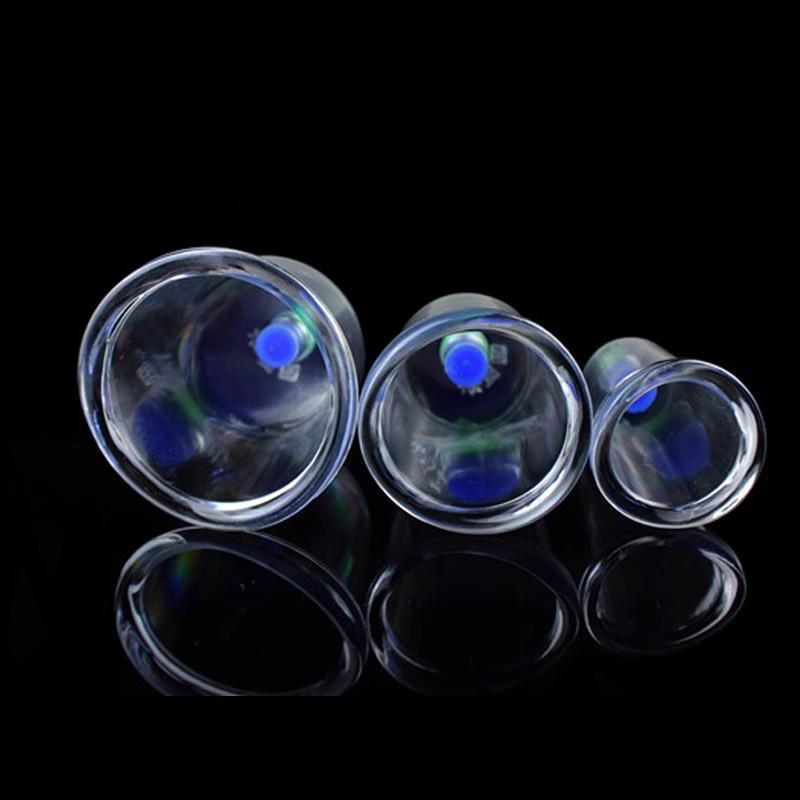 National Medical 3-Pack Vacuum Cupping Set for Knees: Arc U-Shaped and Special Shaped Cups