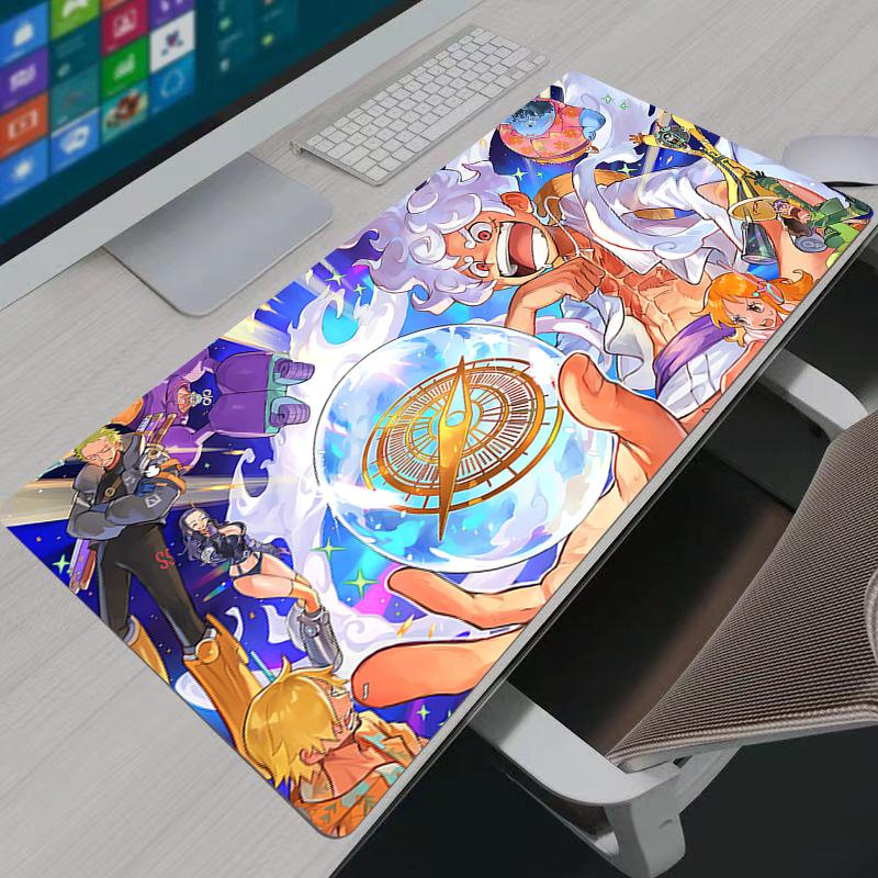 One Piece Zoro Mouse Pad Notbook Gaming Large Keyboard NonSlip Rubber Computer Carpet Desk Mat PC Gamer Xxl MousePad Youth Gifts