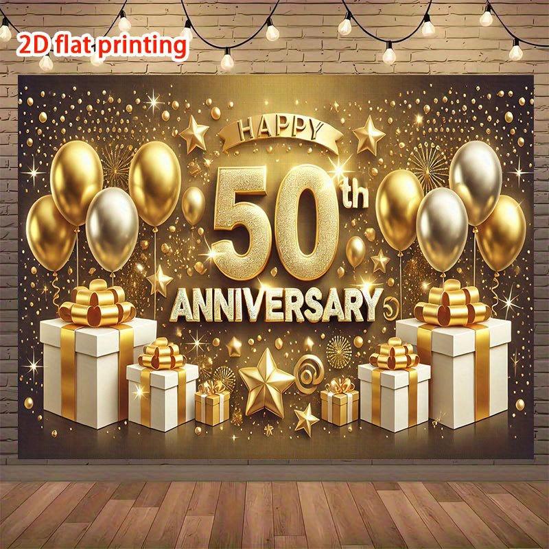 Thetheme of the 50thanniversary celebrationcan be appliedto various aspects such as homedecoration and organizing festive events