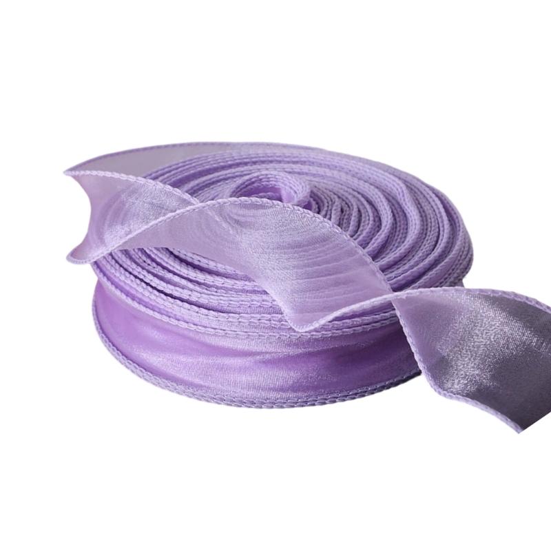 Soft Ruffled Tulle Ribbon In Assorted Color For Baking Flower And Craft