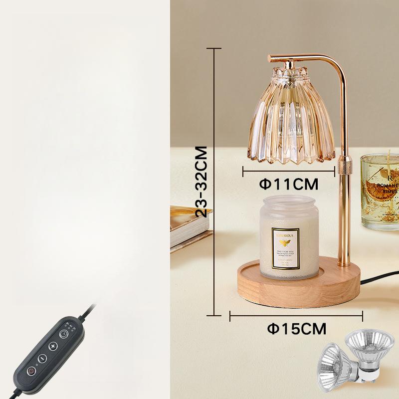 

New Home Decoration Wax Melting Lamp Decorative Home Ambient Fragrance Decor Timer and Height Adjustable US Plug