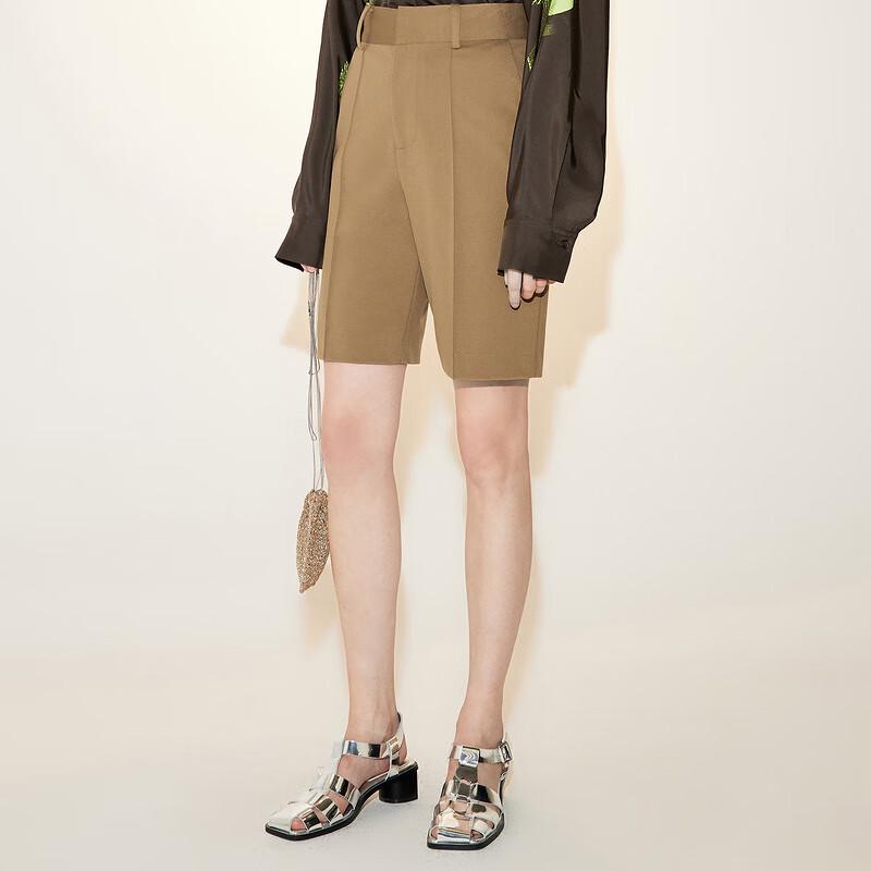 LESS Women's Straight-Leg Casual Cropped Pants