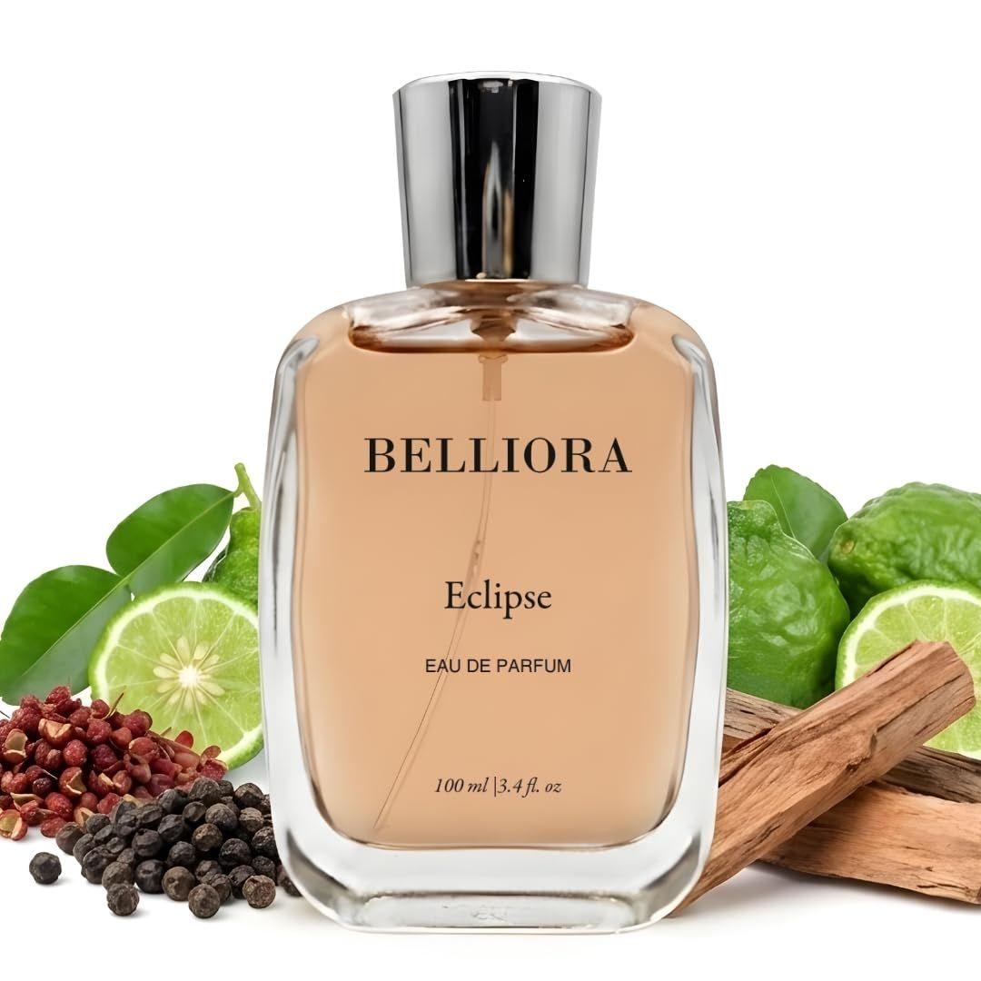Eclipse Perfume For Men & Women | Fresh Spicy Woody | Bergamot, Pepper & Ambroxan notes |Long-Lasting Premium Fragrance for Everyday use 100ML