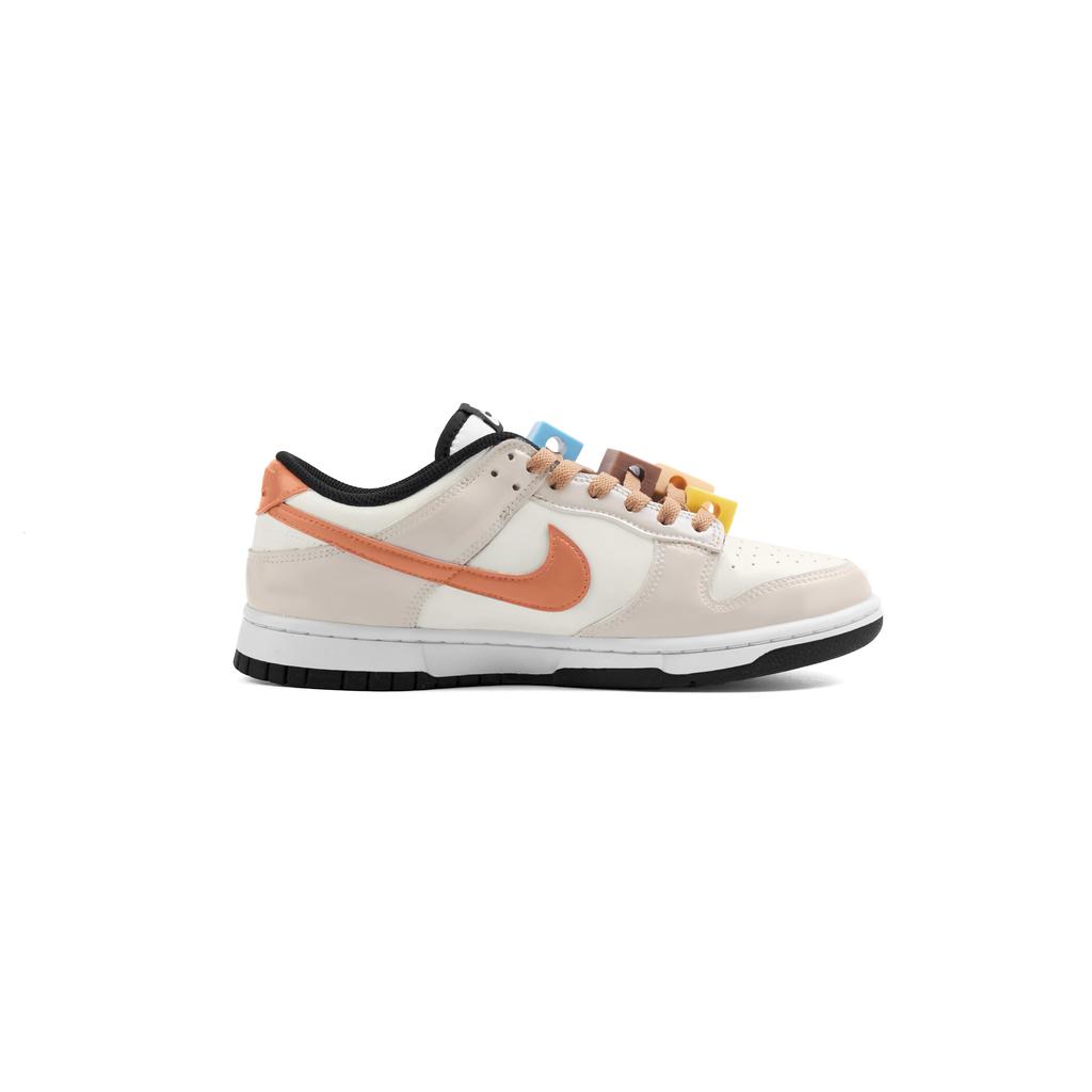 Nike Dunk Abrasion Resistant Low top Skateboard Shoes Unisex Custard HF5441-100(Team825-)
