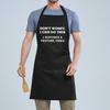Neck Letter Printed Apron Home Kitchen Male And Female Couples Bbq Baking Catering Work Apron