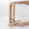 Handnähen Lederhandwerk Holzklemme Verstellbare Handgenähte Holzklemme Handwerker