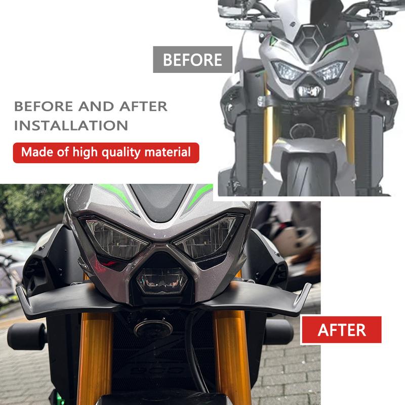 For Z900 Z900SE 2025 Motorcycle Naked Front Spoiler Winglet Aerodynamic Wing Kit Spoiler Z900 SE 2025 New Model Accessories