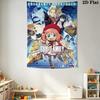 Spy X Family Movie Tapestry Fashion Print Background Cloth Work Of Art Home Decor Christmas Gift