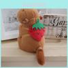 Cute Plush Capybara Keychain Adorable Stuffed Animal For Students Backpack Decoration