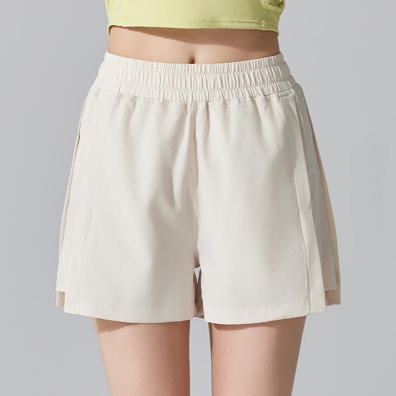 Women's Casual Quick-drying Breathable Sports Shorts Loose Running Cover Meat Buttocks Yoga Fitness Pear-shaped Shorts