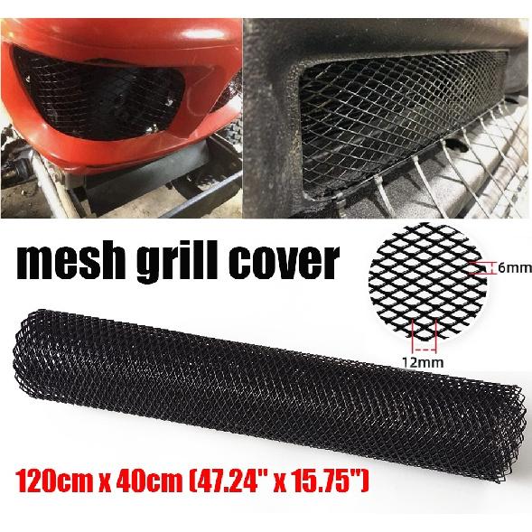 47 X15   Mesh Grill Cover Car Front Bumper Fender Hood Vent Universal Grille Net
