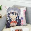 Takanashi Rikka Pillow Case For Car Sofa Decorative Home Double-sided Print Plush Square Throw Pillow Cushion Cover