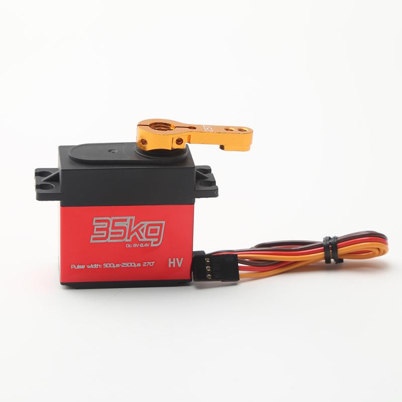 Servo 35kg 270° Vysoký točivý moment Bezjádrový servo motor Digitální a vodotěsný Ds3235 Servo Arduino Servo