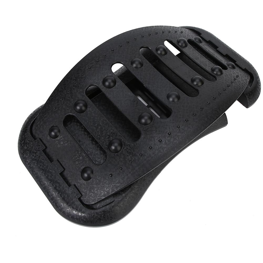 Lumbar Spine Disc Herniation Traction Adjustable Pain Relieve Lumbar Spine Massager Black