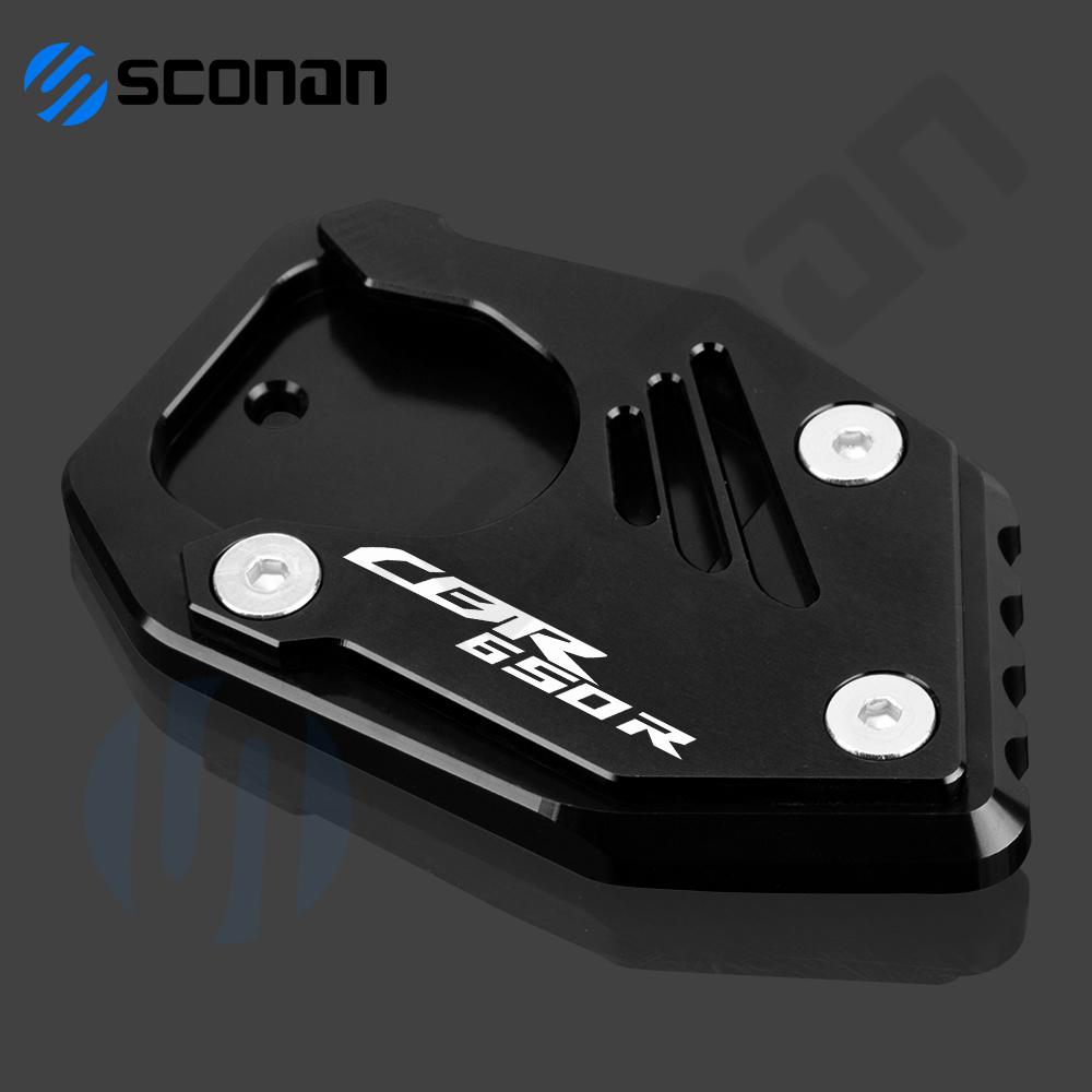 Kickstand Side Stand Plate Pad Support Enlarge Extension Motorcycle Accessories For HONDA CBR650R CBR 650R CBR650 R 
