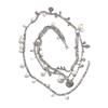 Korean Style Fresh Waist Chain Love Pendant Women's Body Jewelry Bow Pearl Waist Chain  Decoration