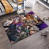 "Anime Warrior Characters Printed Carpet with Vibrant Colors for Home Decor" Suitable for use as an anti-slip for living room bedroom sofas