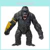 New 2nd Generation 12 Styles Godzilla Vs. King Kong Colorful Star Evolution Version King Kong Scar King Hand Office Toy Model Decoration