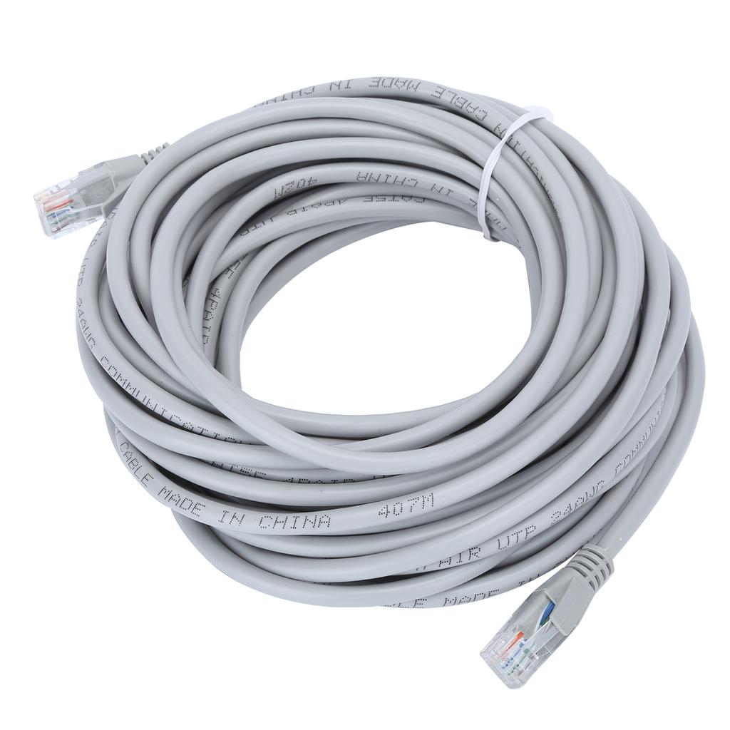 Network Cable Gray Oxygen Free Copper Ethernet Cat5E 100M RJ45 Computer Jumper Wire