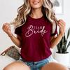 Wedding Party Team Bride Unisexs T Shirt Team Bridal Bridesmaid Graphic Tee