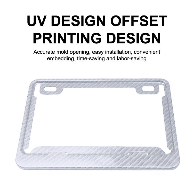 Motorcycle License Plate Frames Universal Aluminum License Plate Holder License Plate Holders Frame