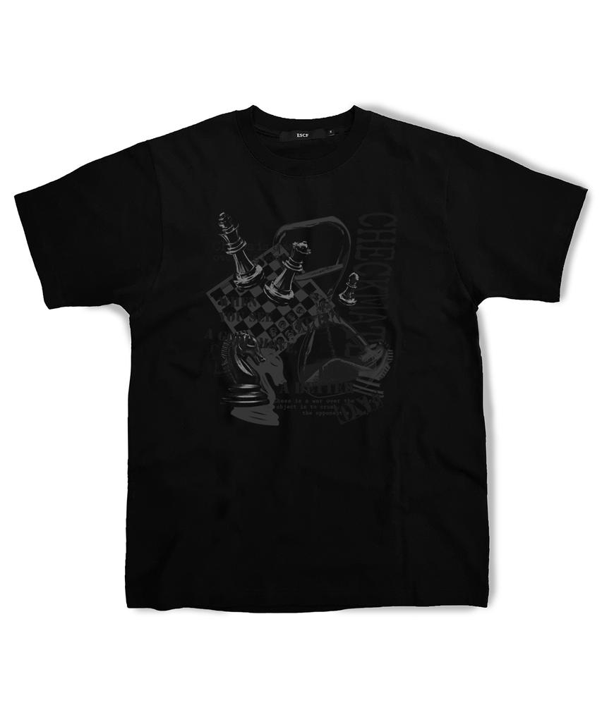ESCAPEFROM Chess On The Board T-Shirt Black