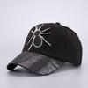 Mei Baseball cap, Halloween atmosphere funny expression hat, personalized skull cap wholesale