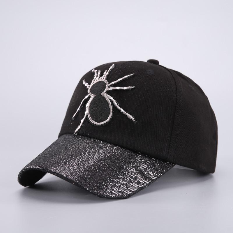 Mei Baseball cap, Halloween atmosphere funny expression hat, personalized skull cap wholesale