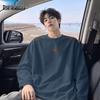 MARK FAIRWHALE Men's Cotton Long Sleeve Crew Neck T-Shirt