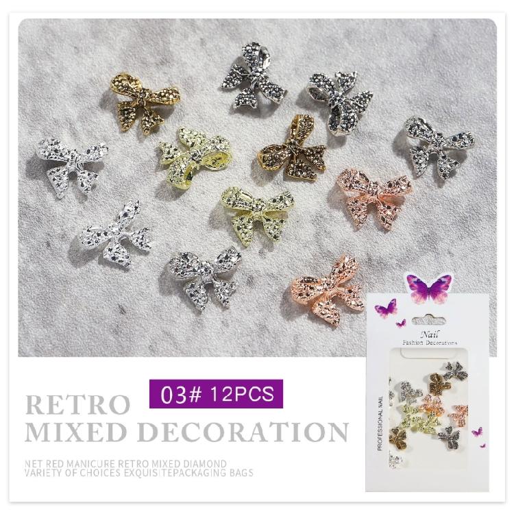 Nail Jewelry Luxury Alloy Nail Art Rhinestones Shiny Nail Crystals Diamond Gems
