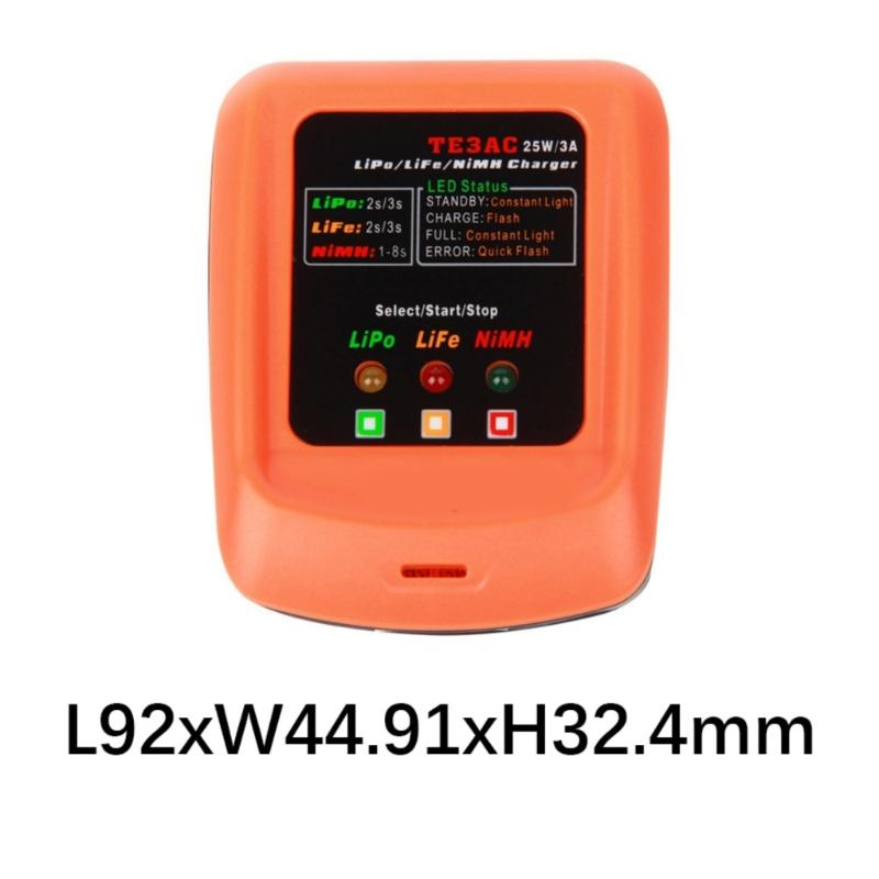 Intelligent Balance Battery Charger With AC100-240V Adapter Europeans Compatible For Drones Extended Battery Use
