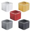Portable Metal Pen Holder Aluminum Pen Holder with Non-Slip Pad - Versatile Desk Organizer for Bathroom & Office Supplie