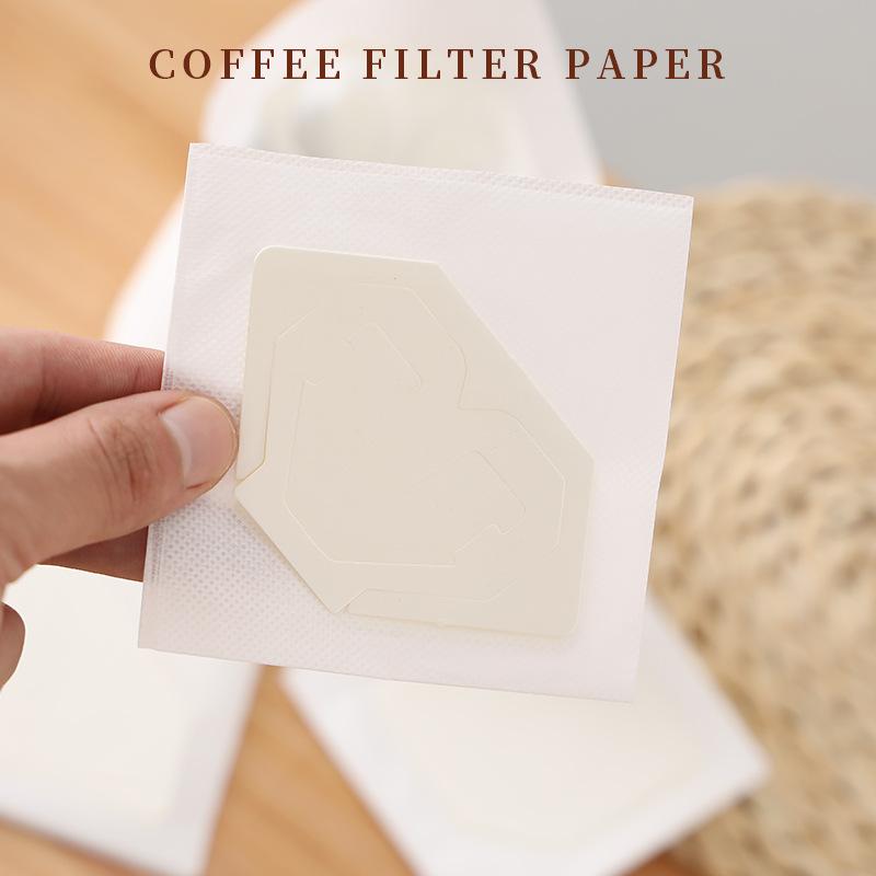 30pcs Coffee Filter Paper Bags Disposable Drip Coffee Bag Handle Hanging Ear Espresso Coffee Accessories Tea Tool
