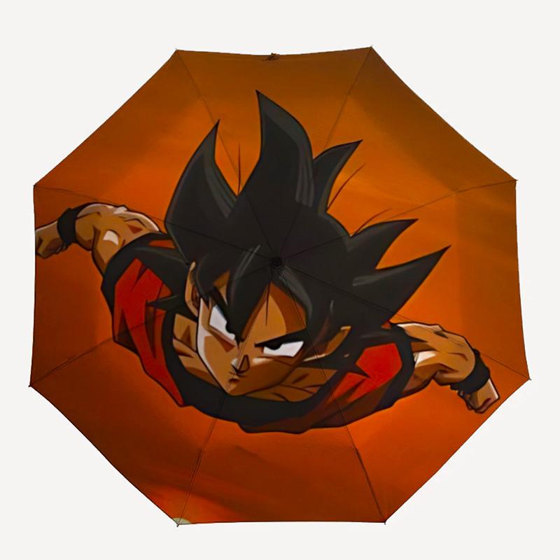 

1pc Auto Cute Umbrella Durable Iron Frame & Plastic Handle, Gift for Men & Women, Sturdy Construction, Best for Christmas, Helloween, Playful Design y